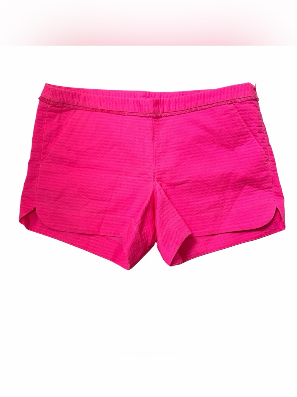 Lilly Pulitzer pink fringe trim addie shorts